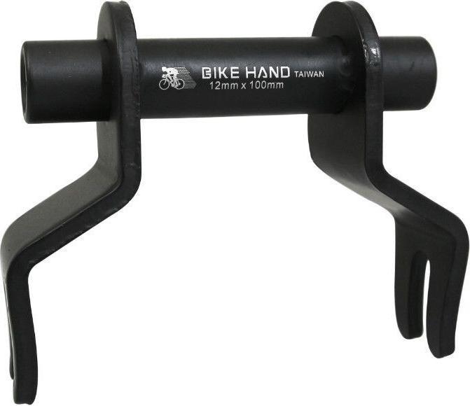 Produktbild adapter für fahrradhalter vorderrad, um den schnellspanner auf die achse umzustellen store (Schwarz)