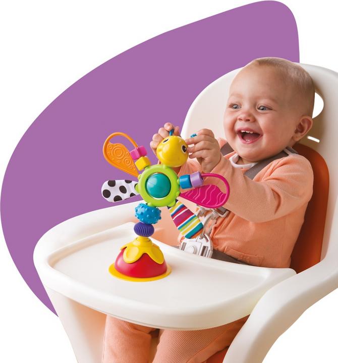 Produktbild Tomy Lamaze Freddie der Firefly Hochstuhl Spielzeug