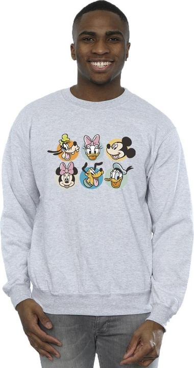 Produktbild Disney Mickey Mouse And Friends Faces Sweatshirt (XL)