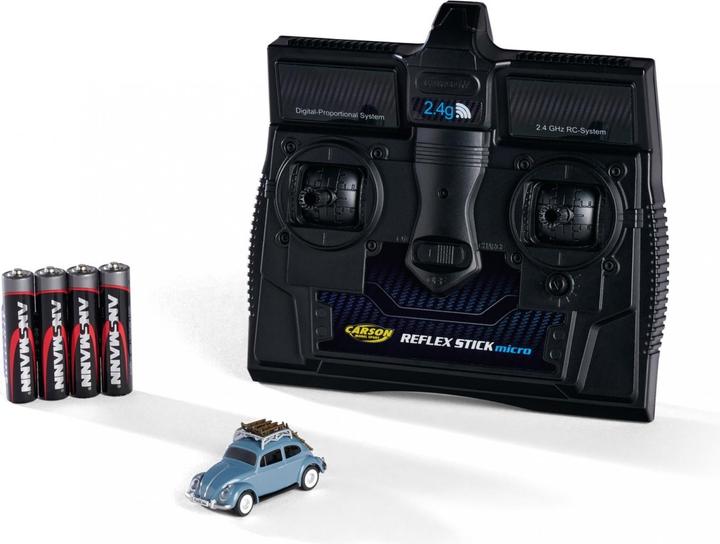 Produktbild Carson 1:87 VW Beetle WintersportVers.2.4G 100% (RTR Ready-to-Run)