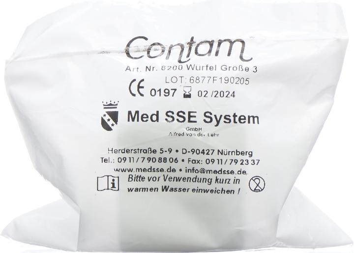 Image du produit Contam Tampon cube 42mm taille 3 (5 pcs) (5 x)