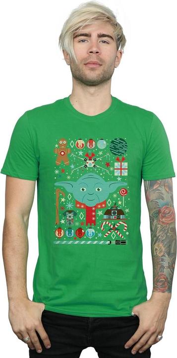 Produktbild Star Wars Yoda Christmas TShirt (XXL)