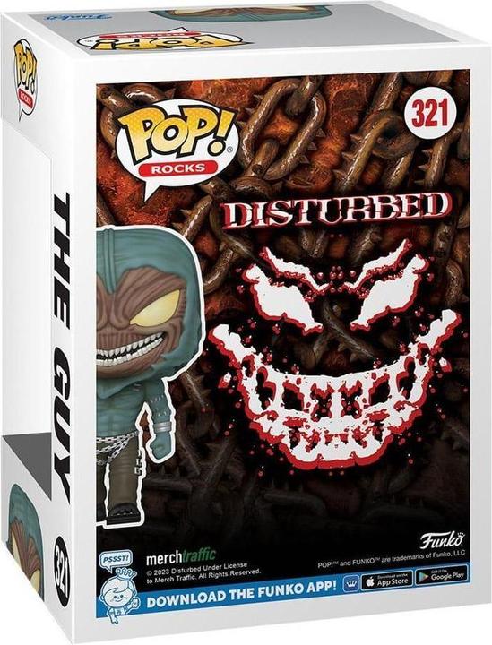 Produktbild Funko Disturbed POP! Rocks Vinyl Figurine The Guy 9 cm