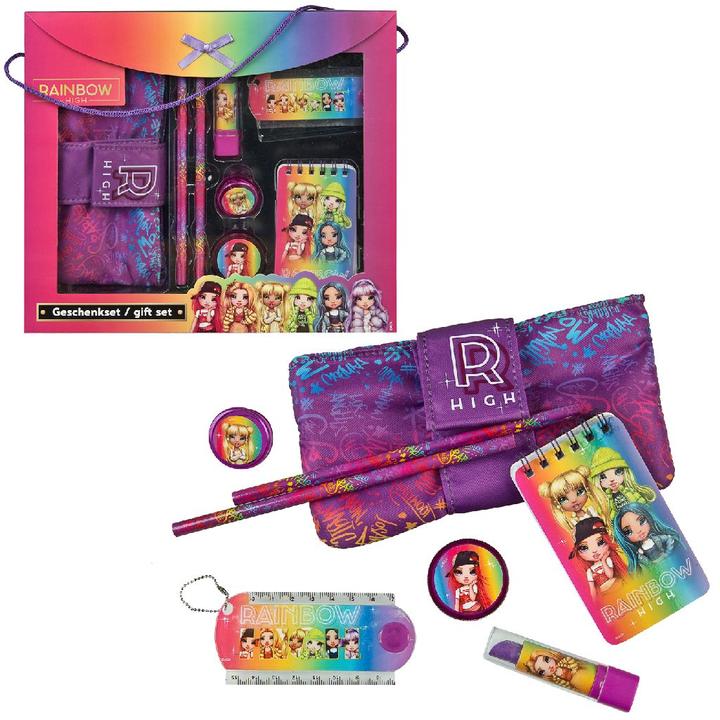 Actual product image NoName Rainbow High Stationery Set 8 Pcs.