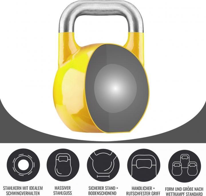 Image du produit Gorilla Sports Concours (1 x 8 kg, 1 x 12 kg, 1 x 16 kg, 1 x 20 kg, 1 x 24 kg, 1 x 28 kg, 1 x 32 kg)
