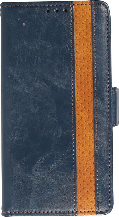 Actual product image PhoneLook Etui cuir Flip Wallet en cuir véritable avec stripe design et compartiment à cartes (Apple iPhone 13)