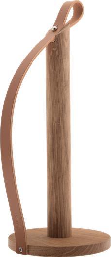 Produktbild Piffany Copenhagen byWirth Hands On Tisch-Papierhandtuchhalter Leder, Metall, Eiche Braun, Holz
