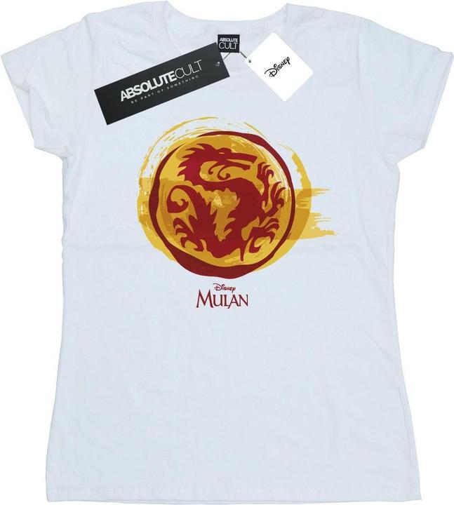 Immagine prodotto Disney Mulan Courage Dragon Symbol Maglietta Donna (S)