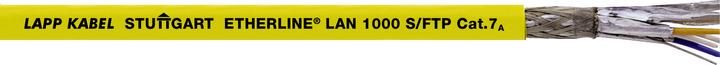 Image du produit Lapp 10 mètres 2170971 ETHERLINE LAN 1000 Cat.7A 4x2x23 AWG LSZH 1000 MHz I sans LABS I blindage CEM (UTP, CAT7, 10 m)