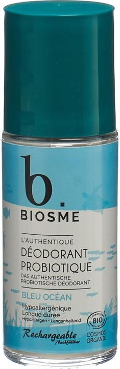 Biosme Deodorant probiotisch Bleu océan Nachfüllbar Roll on (Roll-on, 50 ml)