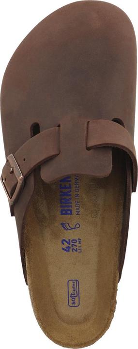 Actual product image Birkenstock Boston SFB oiled natural leather soft footbed normal - 64069 (41)