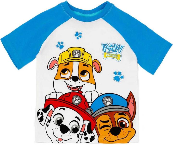 Actual product image Paw Patrol Boys Printed Short-Sleeved Pyjama Set (92)
