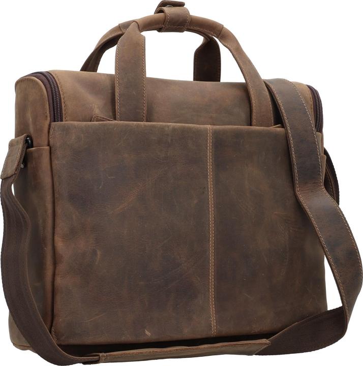 Immagine prodotto Harolds Cartella 2 in 1 in pelle con scomparto per laptop da 36 cm