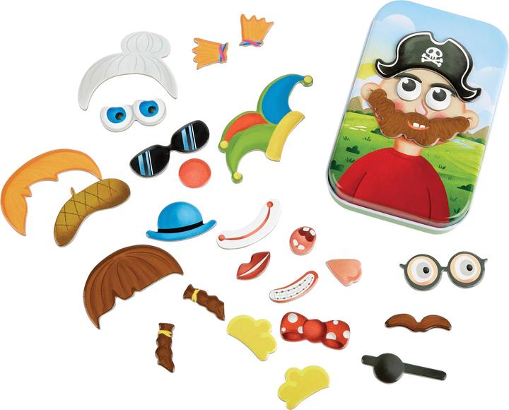 Immagine prodotto Hape Facce magnetiche che ridono (Multilingue)