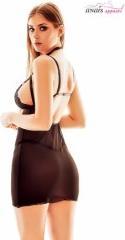 Actual product image Anais Nuisette sexy SM Alabama - Lingerie - 2XL/3XL - Noir (3XL)
