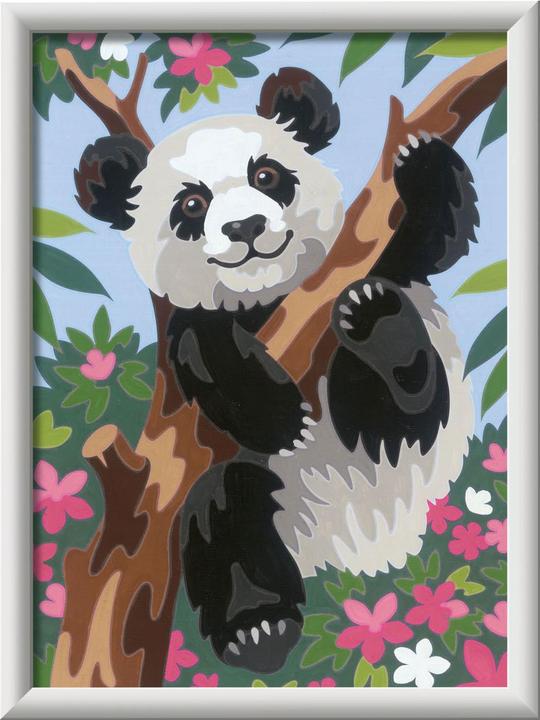 Actual product image Ravensburger CreArt Playful Panda