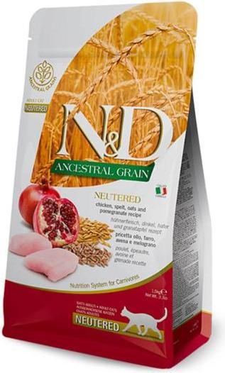 Immagine prodotto Farmina Feline Adult Neutered Pollo e Melograno (10 kg) (Adulto, 1 pz., 10000 g)