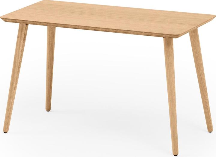 Actual product image Oakywood Classic Desk - Classic solid wood desk - Oak veneer / 120x60 - (120 x 60 cm)