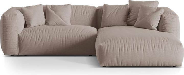 Image du produit Micadoni Canapé D'Angle Droit Modulaire, "Martina", 2 Places, 283x176x75 Fabriqué en Europe (Canapé d'angle)