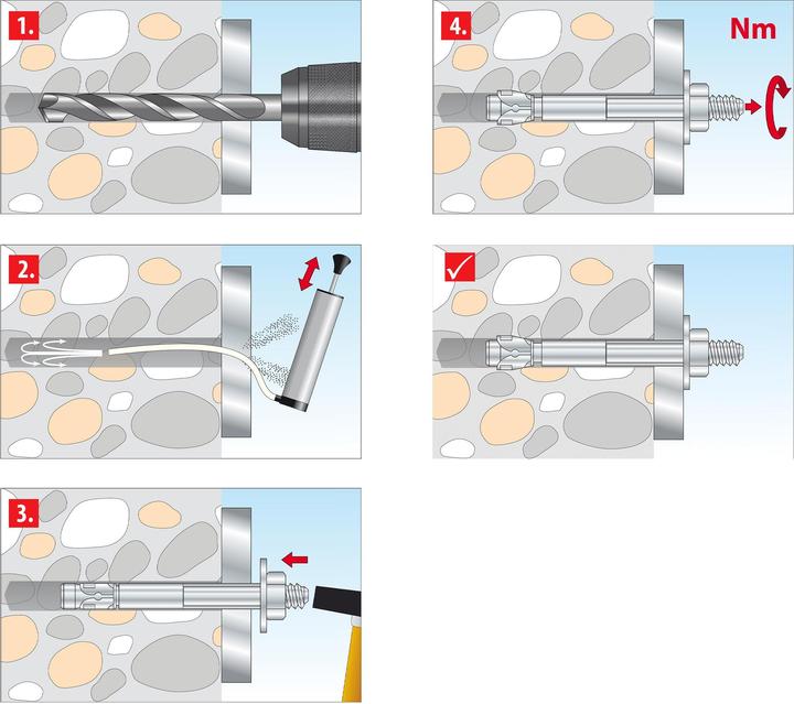 Produktbild Tox Bolzenanker S-Fix Plus (25 Stk.)