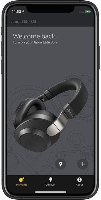 Actual product image Jabra Elite 85H (ANC, 40 h, Cable)