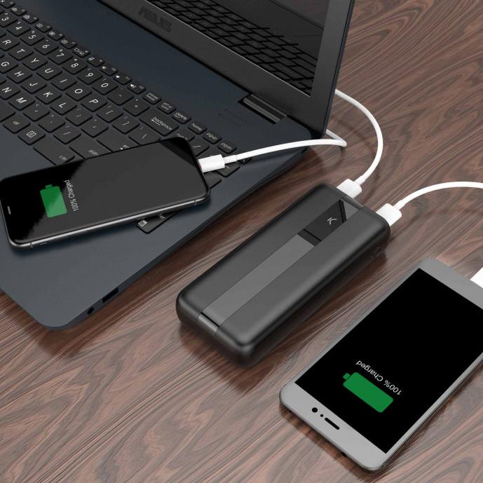 Produktbild KSIX Power Bank (20000 mAh, 20 W, 74 Wh)