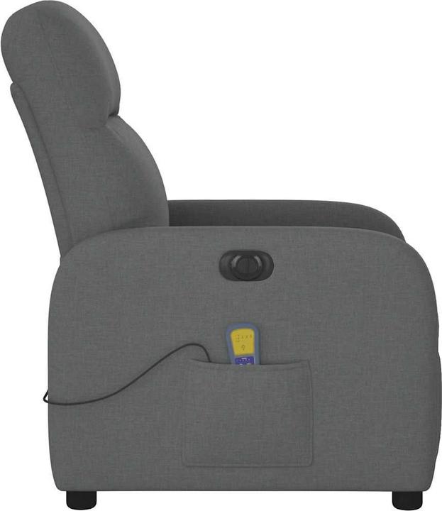 Produktbild VidaXL Massagesessel Elektrisch Dunkelgrau Stoff