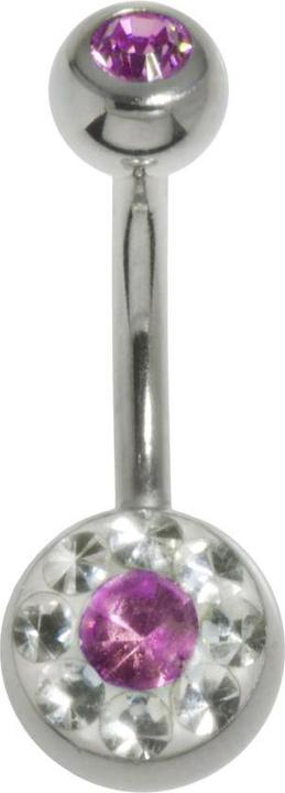 Immagine prodotto Bijouteria Piercing ventre (Acciaio chirurgico 316L, Resina epossidica, Vetro (di orologio))