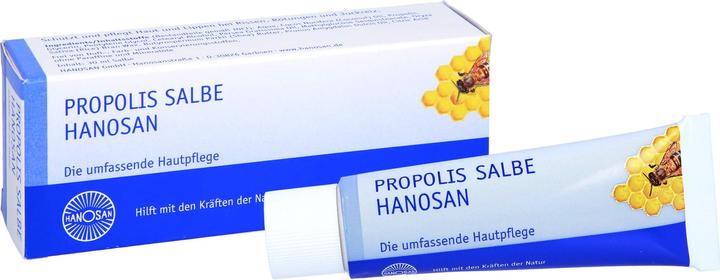 Produktbild Hanosan Propolis Salbe die umfassende Hautpflege, 30 g Salbe (Körpercreme)