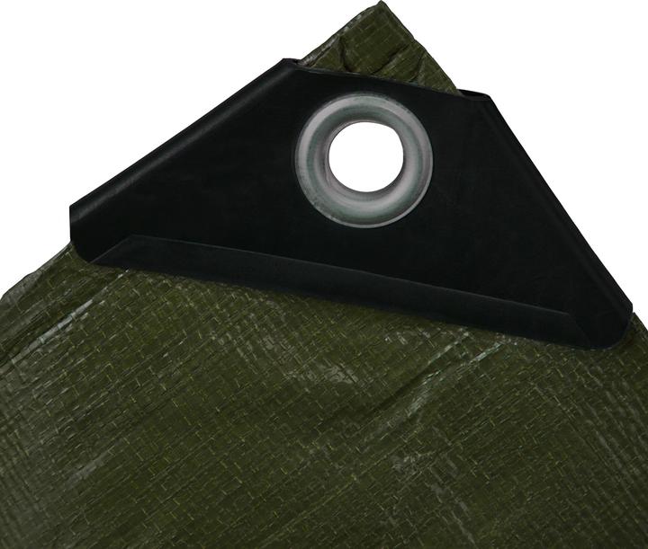 Produktbild Relaxdays Abdeckplane 200g/m² grün (500 x 600 x 0.1 cm)