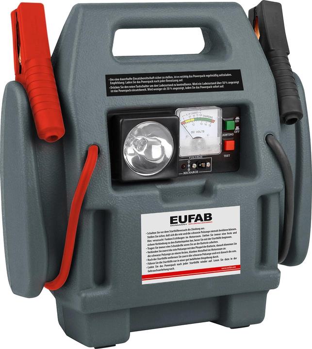 Produktbild Eufab Powerpack mit Kompressor (600 A, 7000 mAh)