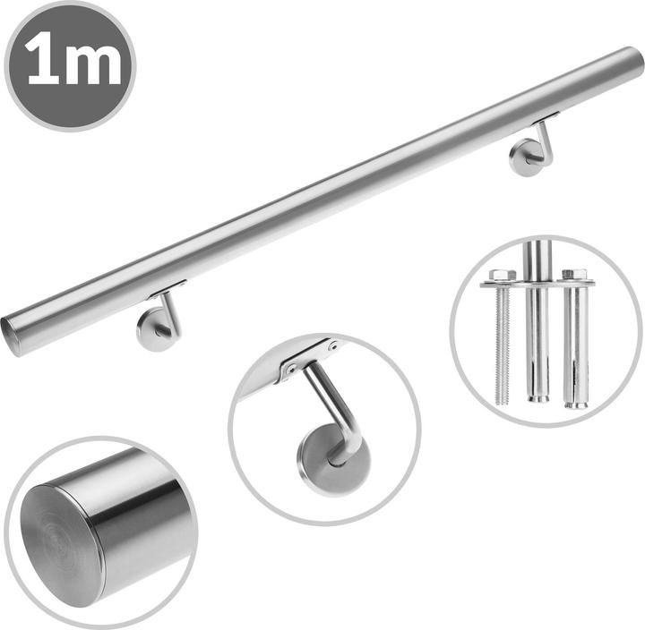 Actual product image Monzana Handrail (V2A stainless steel)