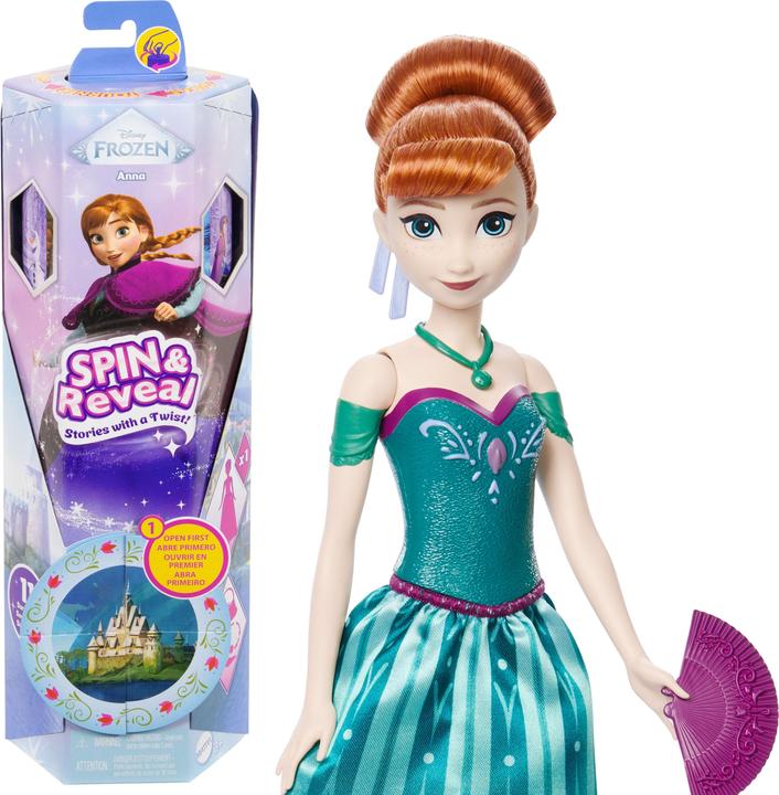 Produktbild Disney Princess Disney Die Eiskönigin Spin & Reveal Anna Puppe