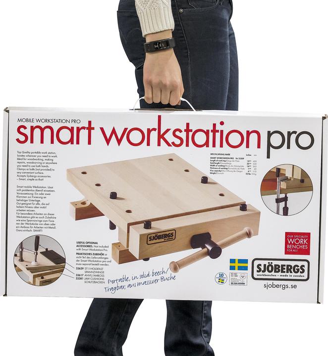 Immagine prodotto Sjöbergs Stazione di lavoro intelligente Pro (53 cm, 53 cm)