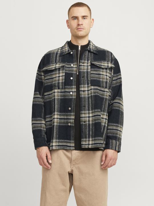Actual product image Jack & Jones Plus Size Wide Fit Overshirt Overshirt (7XL)