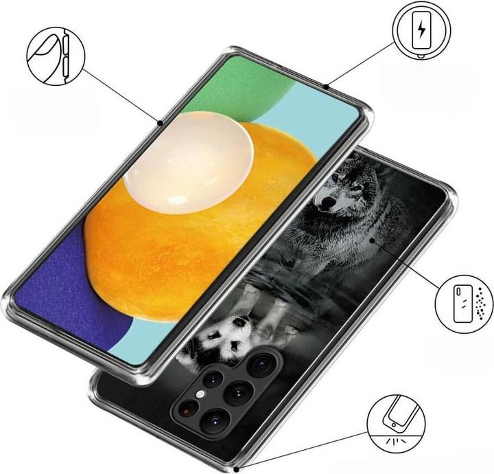 Produktbild Cover-Discount Cover Handyhülle IMD Wolf (Samsung Galaxy S24 Ultra)