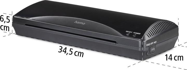 Actual product image Hama Laminator Home & Office DIN A4/250 (125 µm, A4, A6, A5)
