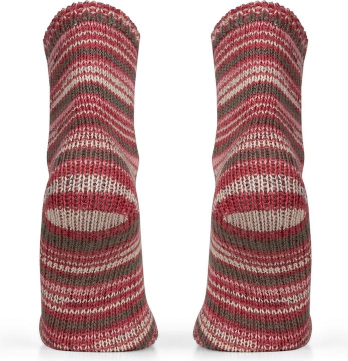 Immagine prodotto Normani 2 Paar Gestrickte Wollsocken Bunt-geringelt (Confezione da 2, 35 - 38)
