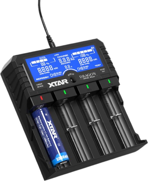 Image du produit Xtar Chargeur de batterie VP4L Plus (XL)