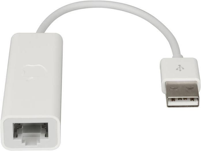 Produktbild Apple USB 2.0 zu (Ethernet / Lan, 10 cm)