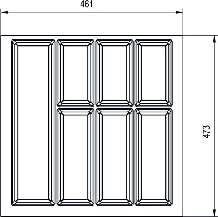 Actual product image Agoform Besteckeinsatz Classico