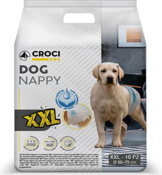 Immagine prodotto Croci Pannolini Spa Dog Nappy per cani L 34-48cm (Cane)