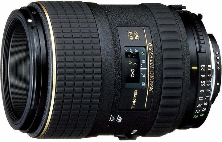 Actual product image Tokina AT-X M100 AF PRO D, 100mm, f/2.8 (Nikon F, full size)