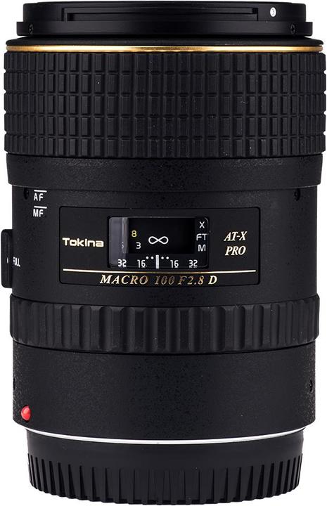Actual product image Tokina AT-X M100 AF PRO D, 100mm, f/2.8 (Nikon F, full size)