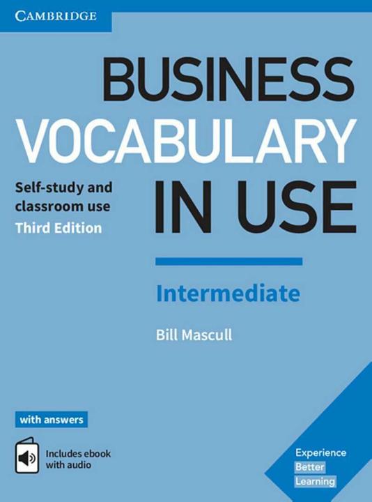 Immagine prodotto Business Vocabulary in Use: Intermediate Third edition. Wortschatzbuch + Lösungen + eBook (Tedesco, Inglese, 2018)