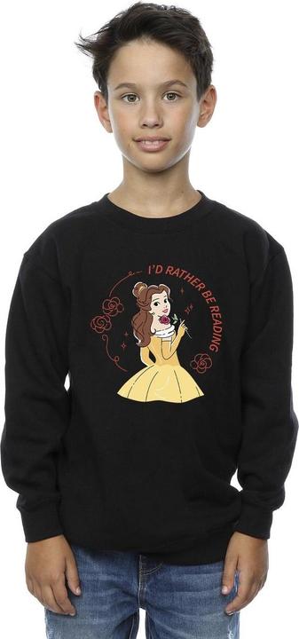 Image du produit Disney - Sweat BEAUTY AND THE BEAST I'D RATHER BE READING - Garçon (140, 146)