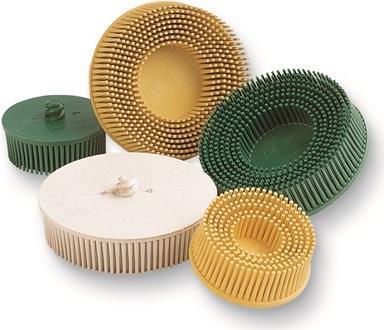 Actual product image 3M Brush disc RD-ZB Roloc Bristle Disc D.50,8mm K.50 Scotch Brite green (50)