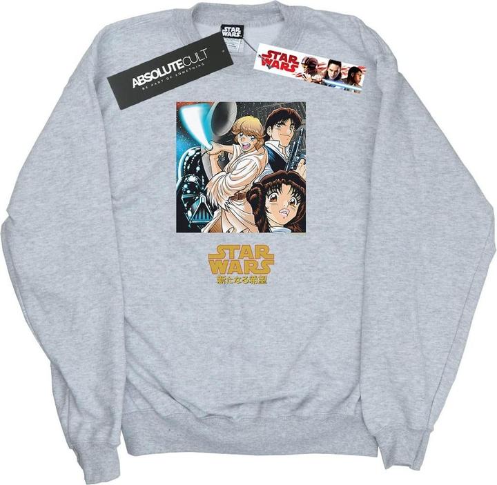 Star Wars Anime Poster Sweatshirt