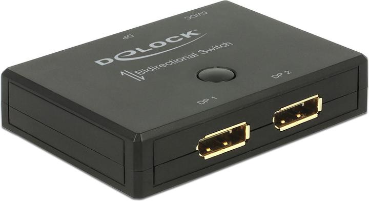 Delock 2 Port DP Switch&Verteiler