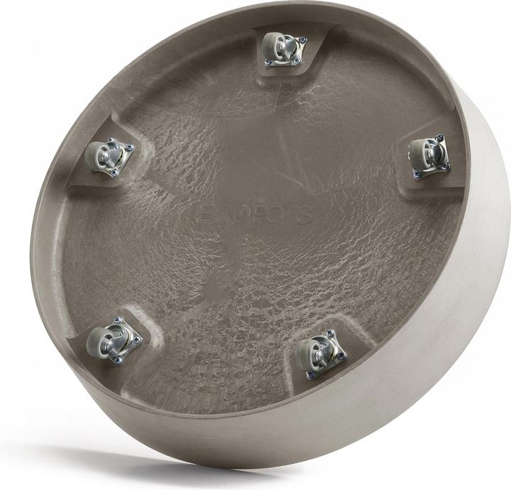 Actual product image Ecopots Saucer on Wheels